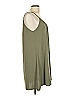 Mudd Solid Green Casual Dress Size L - photo 4