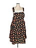 BLOOMCHIC 100% Polyester Orange Black Casual Dress Size 18 - photo 1
