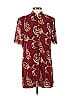 Carole Little Paisley Burgundy Casual Dress Size 8 - photo 1
