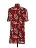Carole Little Paisley Burgundy Casual Dress Size 8 - photo 2