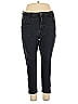 Universal Standard Solid Black Jeans Size 16 - photo 1