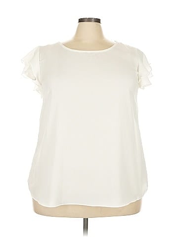 Perfectly Priscilla Short Sleeve Blouse (view 1)