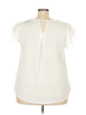 Perfectly Priscilla Short Sleeve Blouse (view 2)