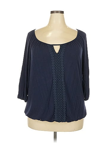 I.N. Studio 3/4 Sleeve Blouse (view 1)