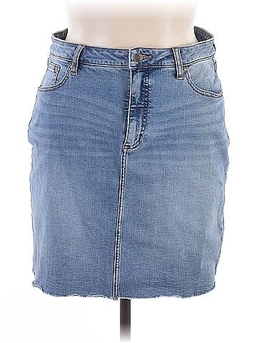 Candace Cameron Bure Denim Skirt (view 1)