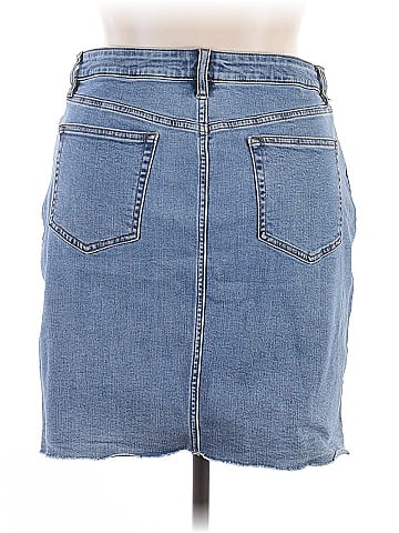 Candace Cameron Bure Denim Skirt (view 2)