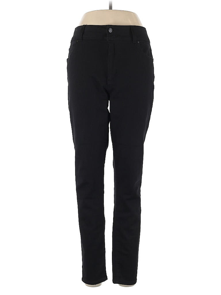 D.Jeans Black Jeggings Size 12 - photo 1