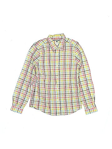 Bonpoint Long Sleeve Button-Down Shirt (view 1)