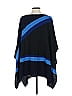 St. John Blue Poncho Size S - photo 2