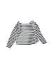 Girls 100% Polyester Stripes Gray Long Sleeve Top Size S (big kids) - photo 2