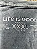 Life Is Good 100% Cotton Floral Blue Short Sleeve T-Shirt Size 3X - photo 6