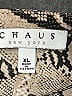Chaus 100% Polyester Animal Print Gray Long Sleeve Blouse Size XL - photo 3