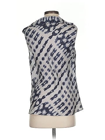 Velvet Sleeveless Silk Top (view 2)