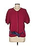 Piazza Sempione 100% Cotton Red Pink Cardigan Size EU (IT) 42 / US 6 - photo 1