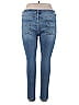 Soho JEANS NEW YORK & COMPANY Hearts Blue Jeans Size 16 - photo 2