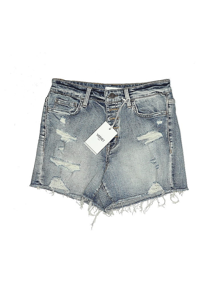 Vervet Blue Denim Shorts Size M - photo 1