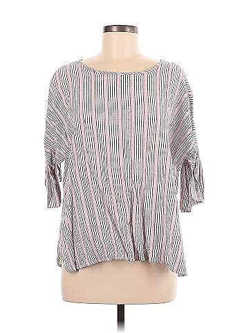 Chris & Carol 3/4 Sleeve Blouse (view 1)