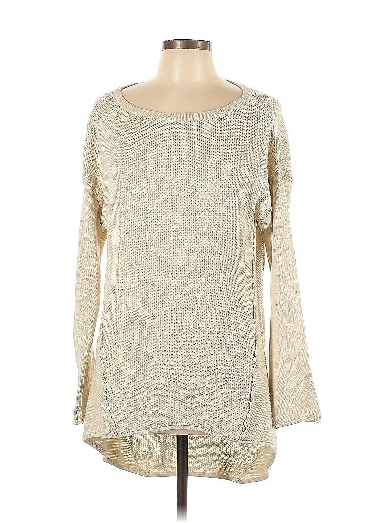 Pre-owned Michael Stars Pullover Sweater In Brown