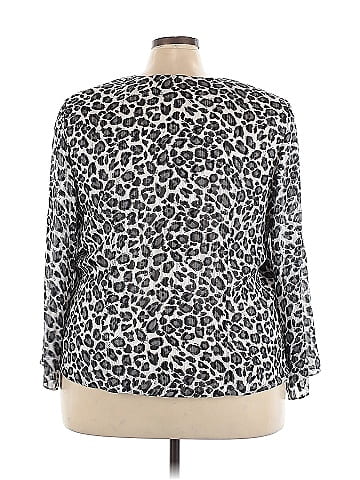Alex Evenings 3/4 Sleeve Blouse (view 2)