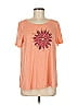 Life Is Good Orange Short Sleeve T-Shirt Size M - photo 1