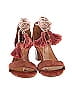 Sézane Burgundy Pink Heels Size EU 38 - photo 2