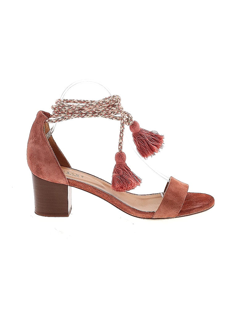 Sézane Burgundy Pink Heels Size EU 38 - photo 1