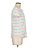 T by Talbots Stripes White Short Sleeve T-Shirt Size M - photo 4
