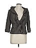 Ann Taylor LOFT 100% Cotton Gray Jacket Size 12 - photo 1