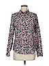 United Colors Of Benetton Floral Teal Long Sleeve Blouse Size M - photo 1