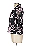 Alex Evenings 100% Polyester Floral Purple Black Blazer Size L - photo 5