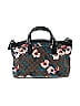 London Fog Floral Black Brown Satchel One size - photo 3