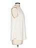 Ann Taylor LOFT 100% Rayon Ivory Sleeveless Blouse Size L - photo 4