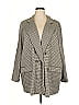 Maurices Houndstooth Gray Tan Blazer Size 3X - photo 1