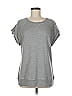 Robert Rodriguez 100% Merino Gray Short Sleeve T-Shirt Size M - photo 1