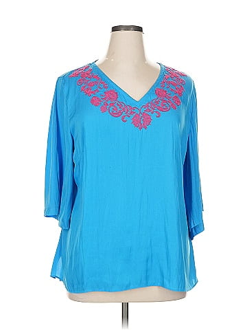 IMAN 3/4 Sleeve Blouse (view 1)