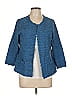 Damask Blue Cardigan Size L - photo 1