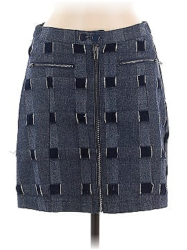 Line & Dot Denim Skirt