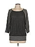 BRANNAN Gray 3/4 Sleeve T-Shirt Size L - photo 1
