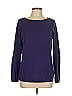 Talbots 100% Cashmere Purple Cashmere Pullover Sweater Size L - photo 1