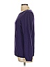 Talbots 100% Cashmere Purple Cashmere Pullover Sweater Size L - photo 5