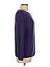 Talbots 100% Cashmere Purple Cashmere Pullover Sweater Size L - photo 4