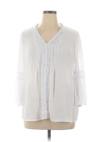Counterparts 3/4 Sleeve Blouse (view 1)