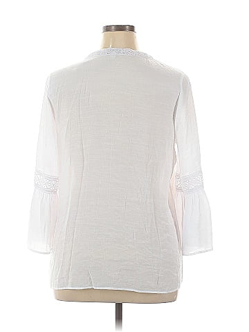 Counterparts 3/4 Sleeve Blouse (view 2)