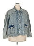 Suzanne Betro Blue Denim Jacket Size 2X - photo 1