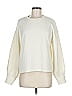 Madewell Solid Ivory Sweatshirt Size M - photo 1