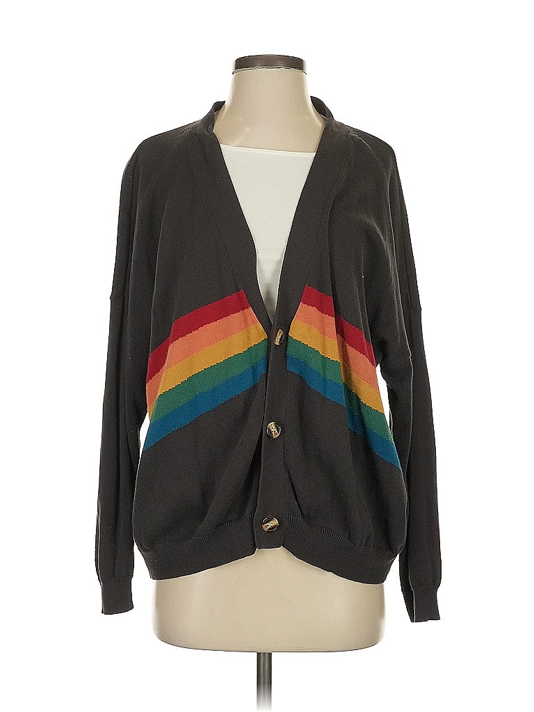 Natural Life 100% Cotton Gray Cardigan Size XS - photo 1