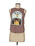 Spiritual Gangster Brown Sleeveless T-Shirt Size M - photo 1