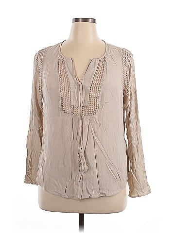 Joseph A. 3/4 Sleeve Blouse (view 1)