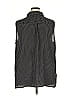 Violet & Claire 100% Polyester Houndstooth Gray Sleeveless Blouse Size 3X - photo 2