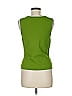 Ann Taylor Green Sleeveless T-Shirt Size M - photo 2